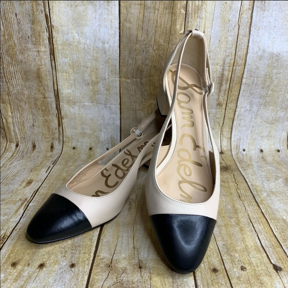 Sam Edelman Leah Block Slingback Heels